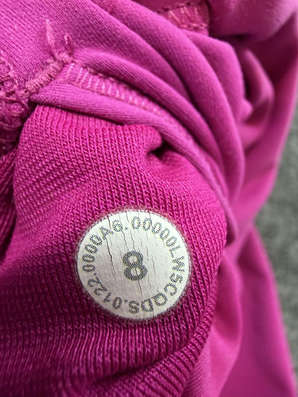 Lululemon Wunder Train High-Rise Tight 25" Ripened Raspberry Size 8 - Picture 7 of 10